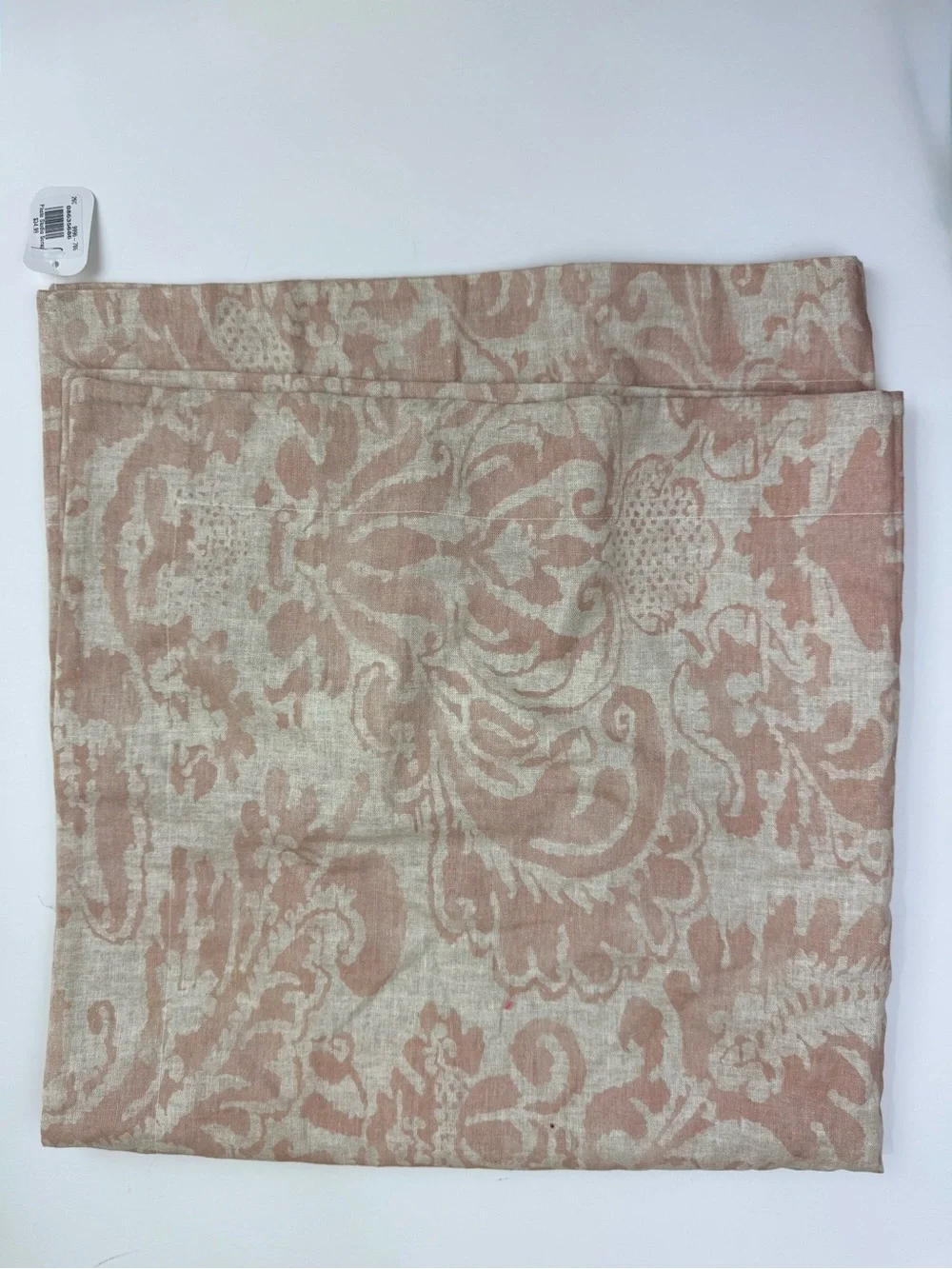 POTTERY BARN Euro Sham Stella Damask